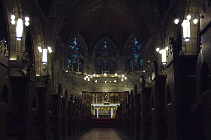 St John's Catholic Church, Portobello, Edinburgh. A tourist destination.