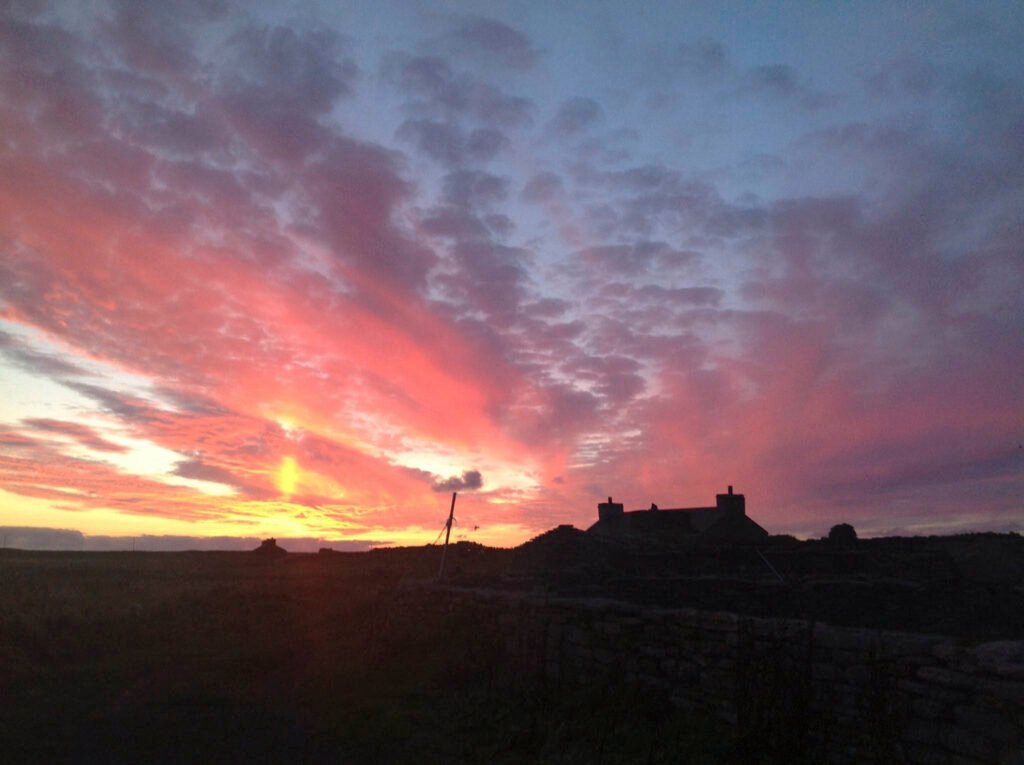Christine Muir, Orkney slands
